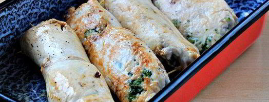 куриные роллы фаршированные брокколи и сыром. Шаг 8
