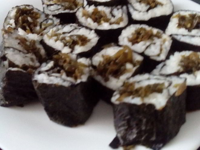 Рецепт роллов богатства моря