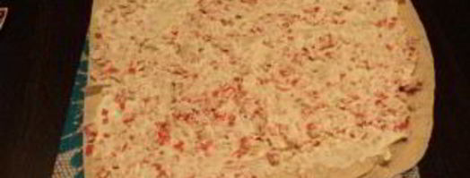 роллы из лаваша с крабовыми палочками. Шаг 3