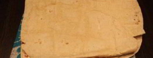 роллы из лаваша с крабовыми палочками. Шаг 5