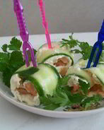 Роллы из огурцов