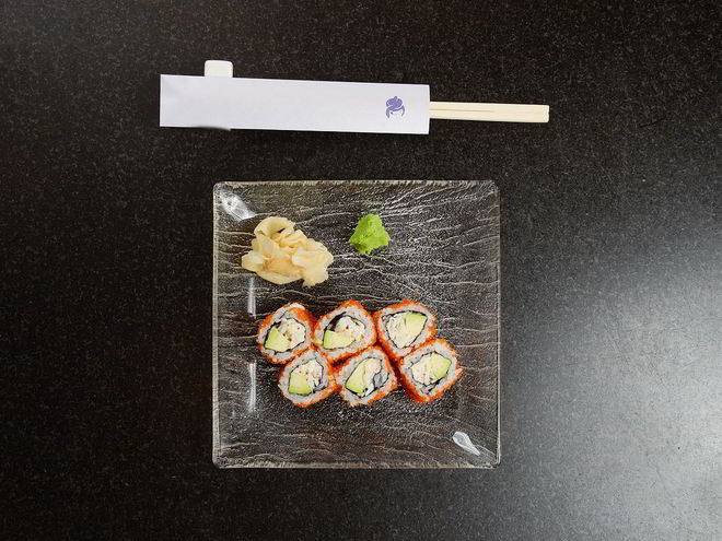 Рецепт роллов калифорния с крабом