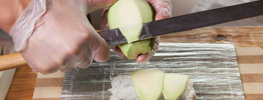 роллы радуга. Шаг 11