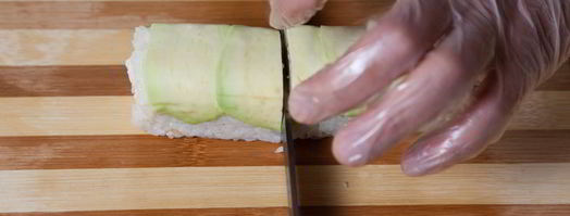 роллы радуга. Шаг 14