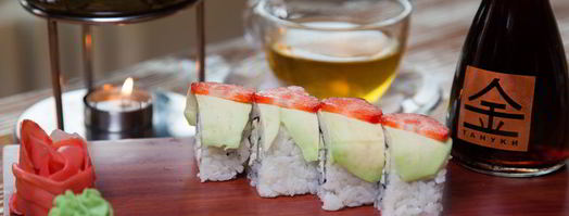 роллы радуга. Шаг 15