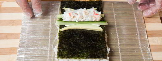 роллы радуга. Шаг 8