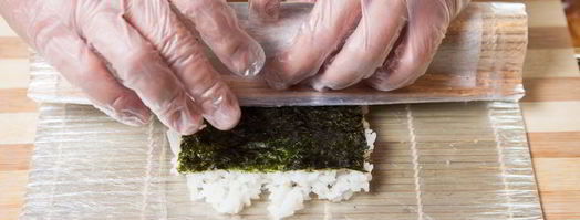 роллы радуга. Шаг 9