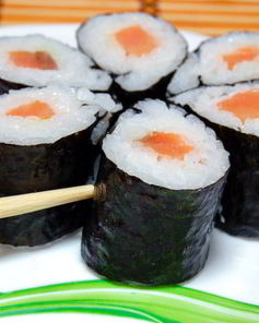 Роллы с семгой