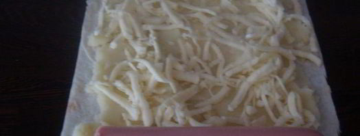 роллы с сосисками и картофельным пюре. Шаг 4