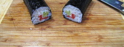 роллы сашими, гунканмаки. Шаг 18