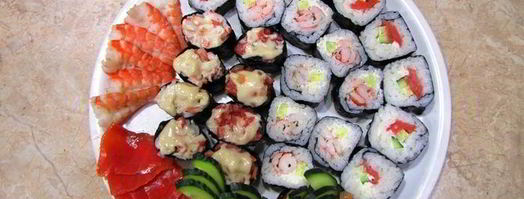 роллы сашими, гунканмаки. Шаг 20