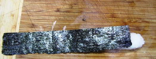 роллы сашими, гунканмаки. Шаг 10