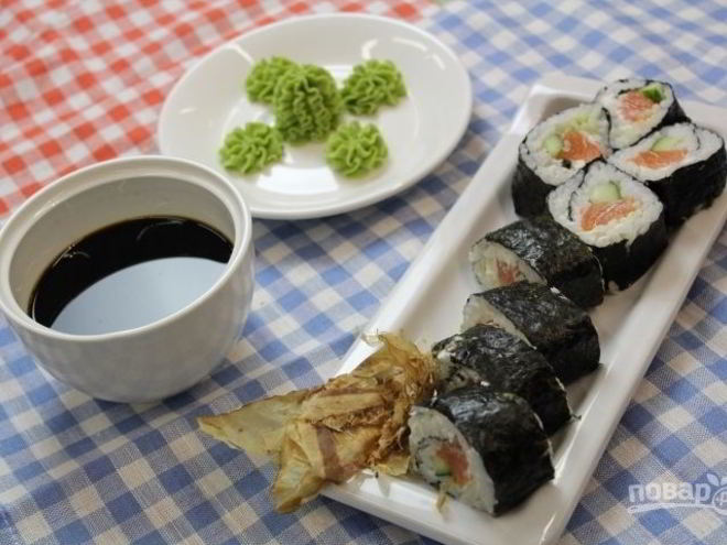 Рецепт роллов своими руками