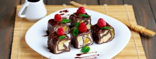 сладкие роллы. Шаг 14