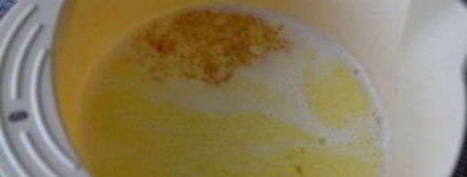 сладкий ролл с фруктами. Шаг 2