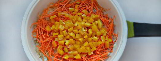 спринг-роллы с кускусом и овощами. Шаг 2