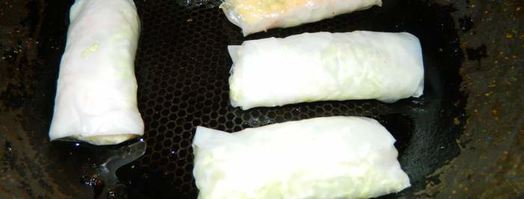 спринг-роллы с семгой. Шаг 2