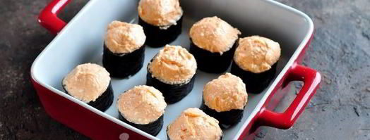 запеченные роллы с креветками. Шаг 13