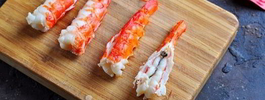 запеченные роллы с креветками. Шаг 7