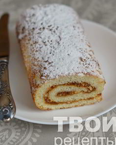 Бисквитный рулет