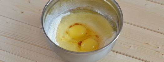 бисквитный рулет. Шаг 2