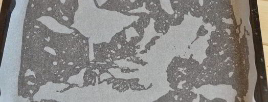 бисквитный рулет. Шаг 4