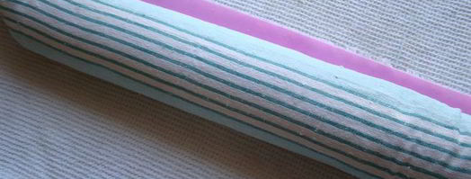 бисквитные рулет рокамболи. Шаг 5