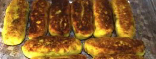 картофельные рулеты в духовке. Шаг 4