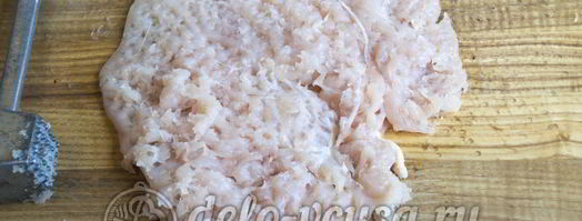 куриный рулет с чесноком. Шаг 3