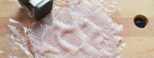 куриный рулет с ветчиной и сыром. Шаг 3