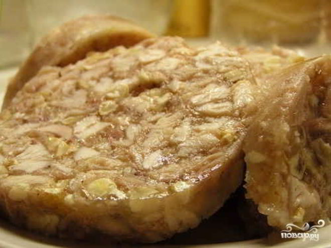 Рецепт куриного рулета в бутылке