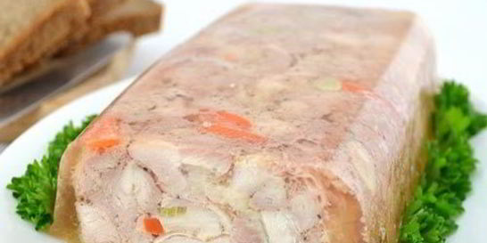 Куриный рулет в желе