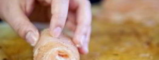 куриные рулетики с апельсином. Шаг 5