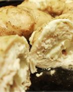 Куриные рулетики с фетой и балыком