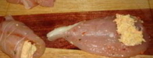 куриные рулетики с сыром. Шаг 4