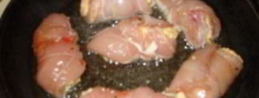 куриные рулетики с сыром. Шаг 5