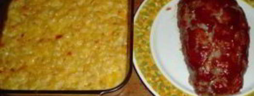 мясной рулет и макароны с сыром. Шаг 17