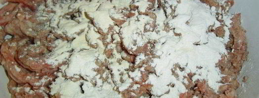 мясной рулет с языком и орехами. Шаг 3