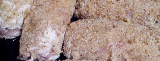 мясные рулетики с сыром и чесноком. Шаг 8