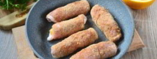 мясные рулетики с сюрпризом. Шаг 4