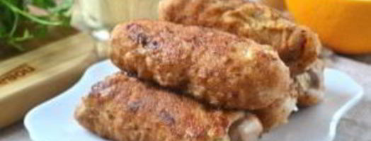 мясные рулетики с сюрпризом. Шаг 5