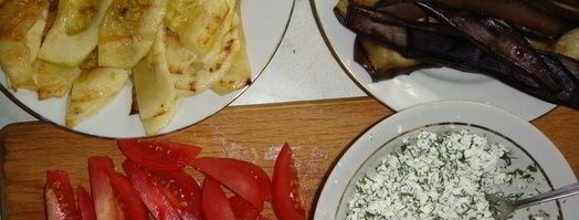 овощные рулетики с творогом. Шаг 5