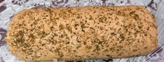 паровой куриный рулет с яблоком, орехами и пармезаном. Шаг 7