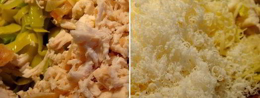 паста-рулет с курицей и беконом для защитников отечества. Шаг 3