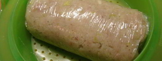 рулет из индюшатины с грибами и сыром на пару. Шаг 4