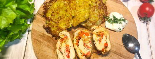 рулет из куриных грудок. Шаг 5