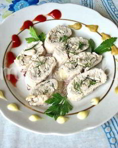 Рулет из курицы