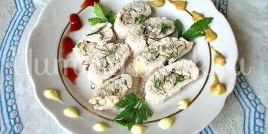 Рулет из курицы