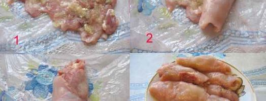 рулет из курицы. Шаг 8