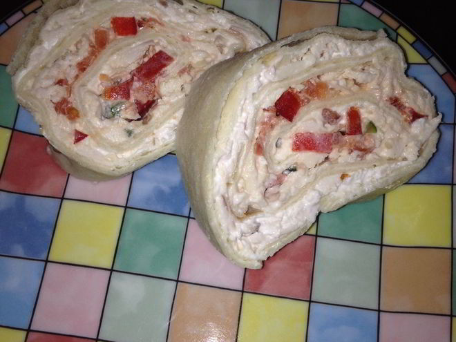 Рецепт рулета из лаваша с курицей